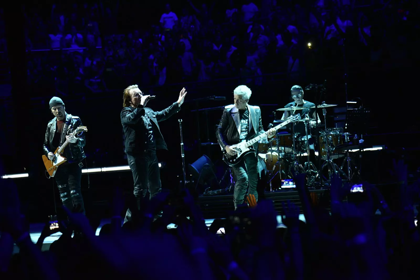 Concierto de U2 en el WiZink Center de Madrid en septiembre de 2018
