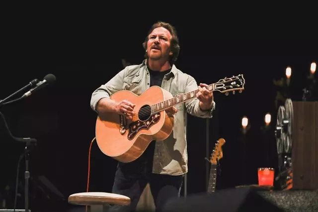 Crónica del concierto de Eddie Vedder en el WiZink Center de Madrid en junio de 2019
