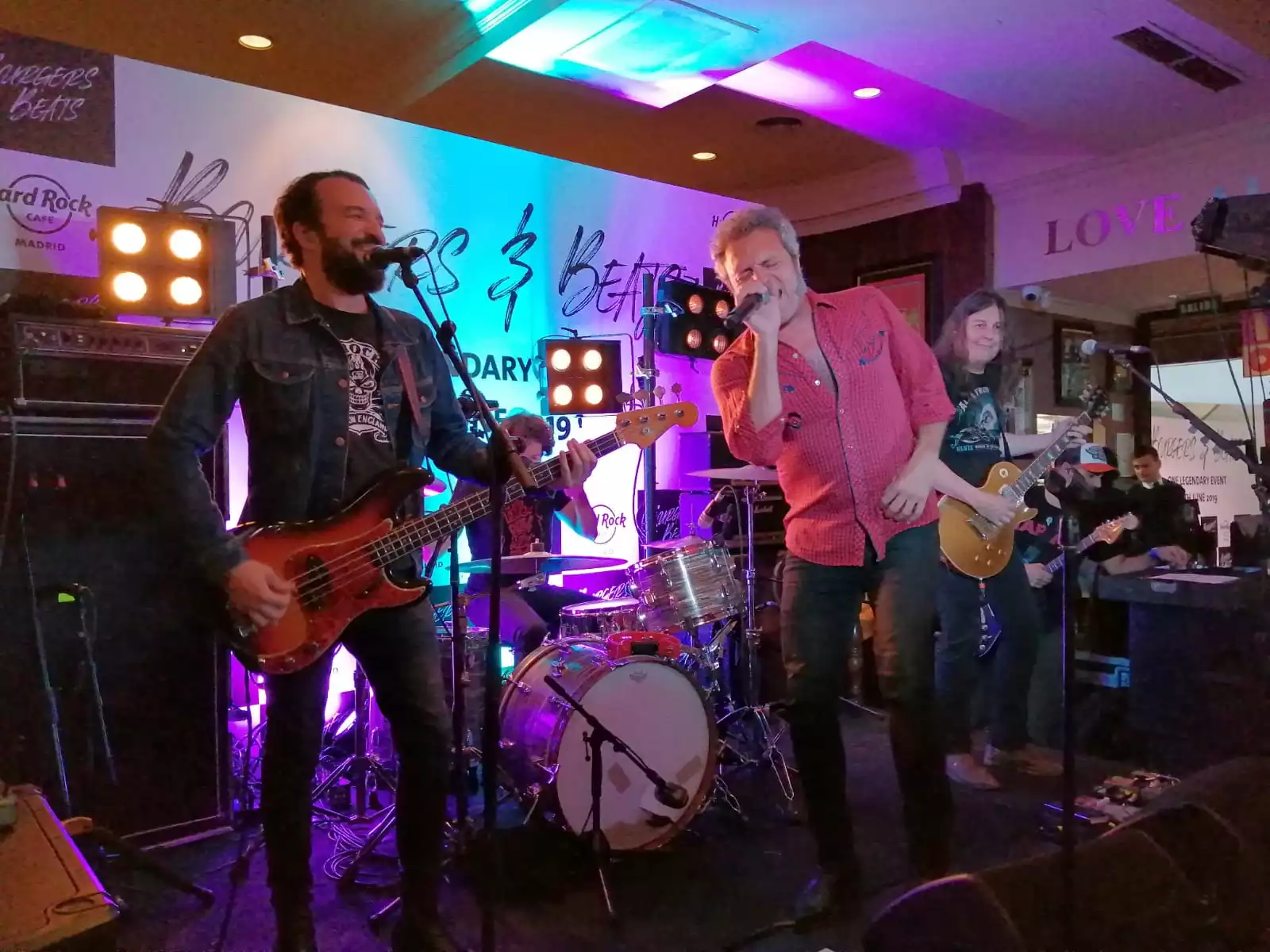 Tarque en el Hard Rock Café de Madrid