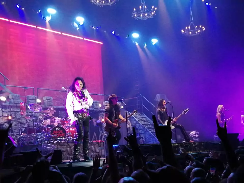 Alice Cooper en el Palacio Vistalegre de Madrid en septiembre de 2019