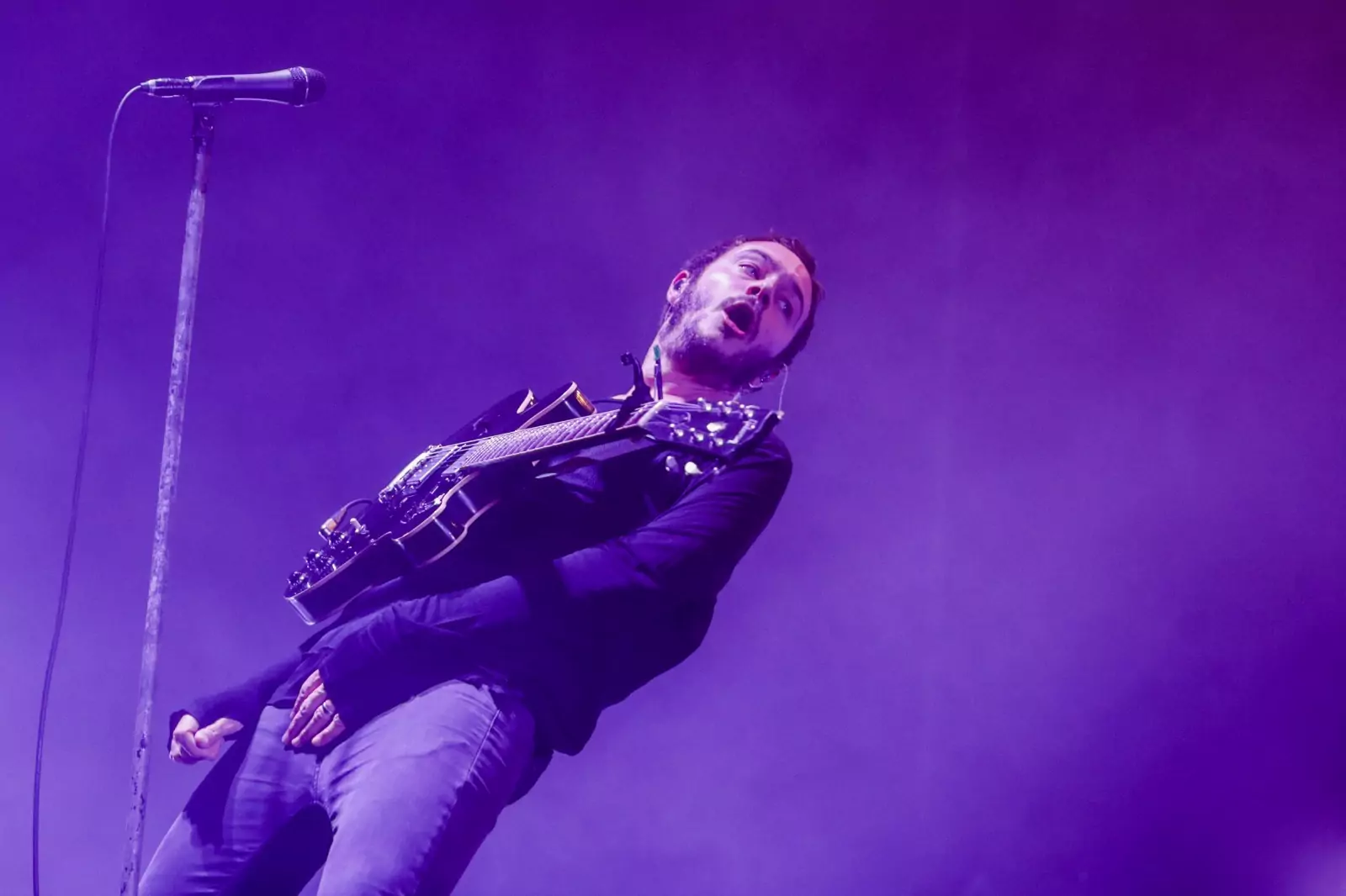 Concierto de Editors en el WiZink Center de Madrid en febrero de 2020