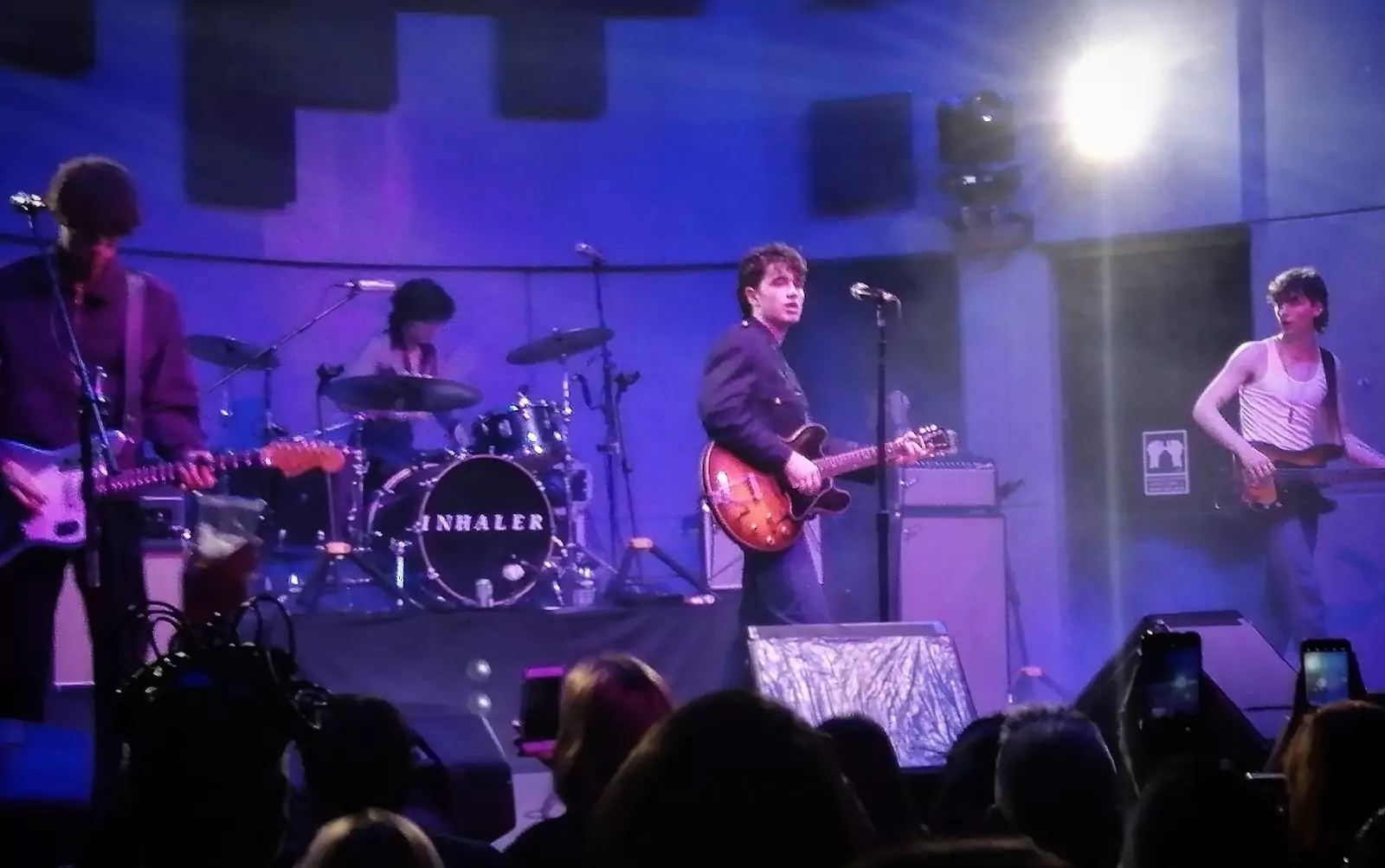 Concierto de Inhaler en Madrid en 2020