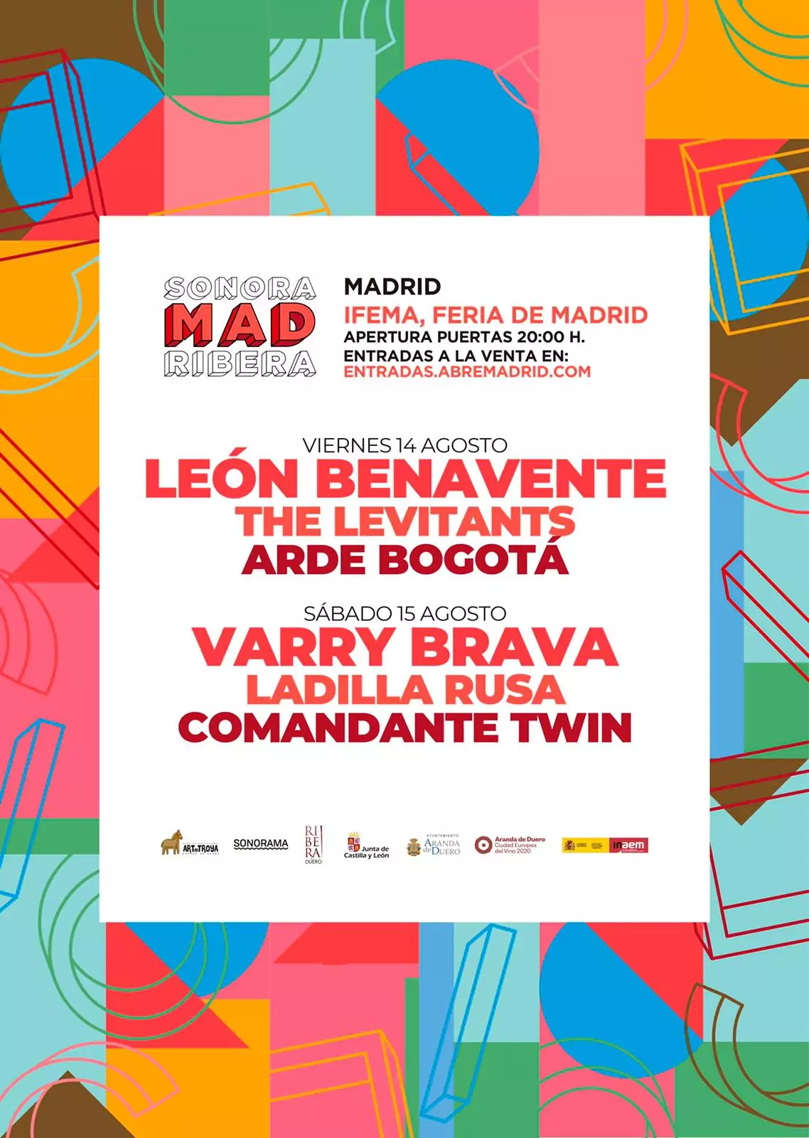 Sonorama Ribera, en agosto en IFEMA con León Benavente y Varry Brava al frente