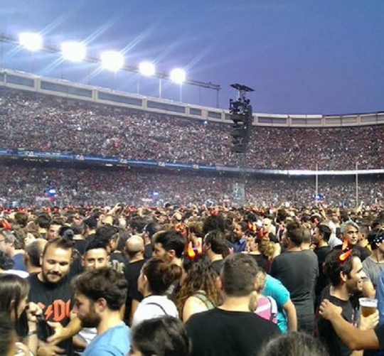 conciertos vicente calderón
