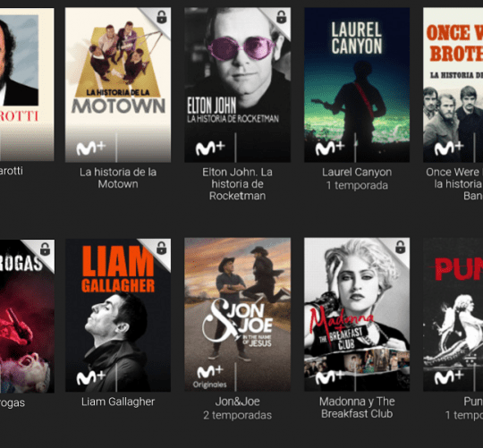 documentales musicales movistar+