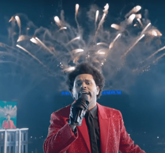 the weeknd super bowl