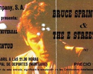 bruce springsteen barcelona 1981
