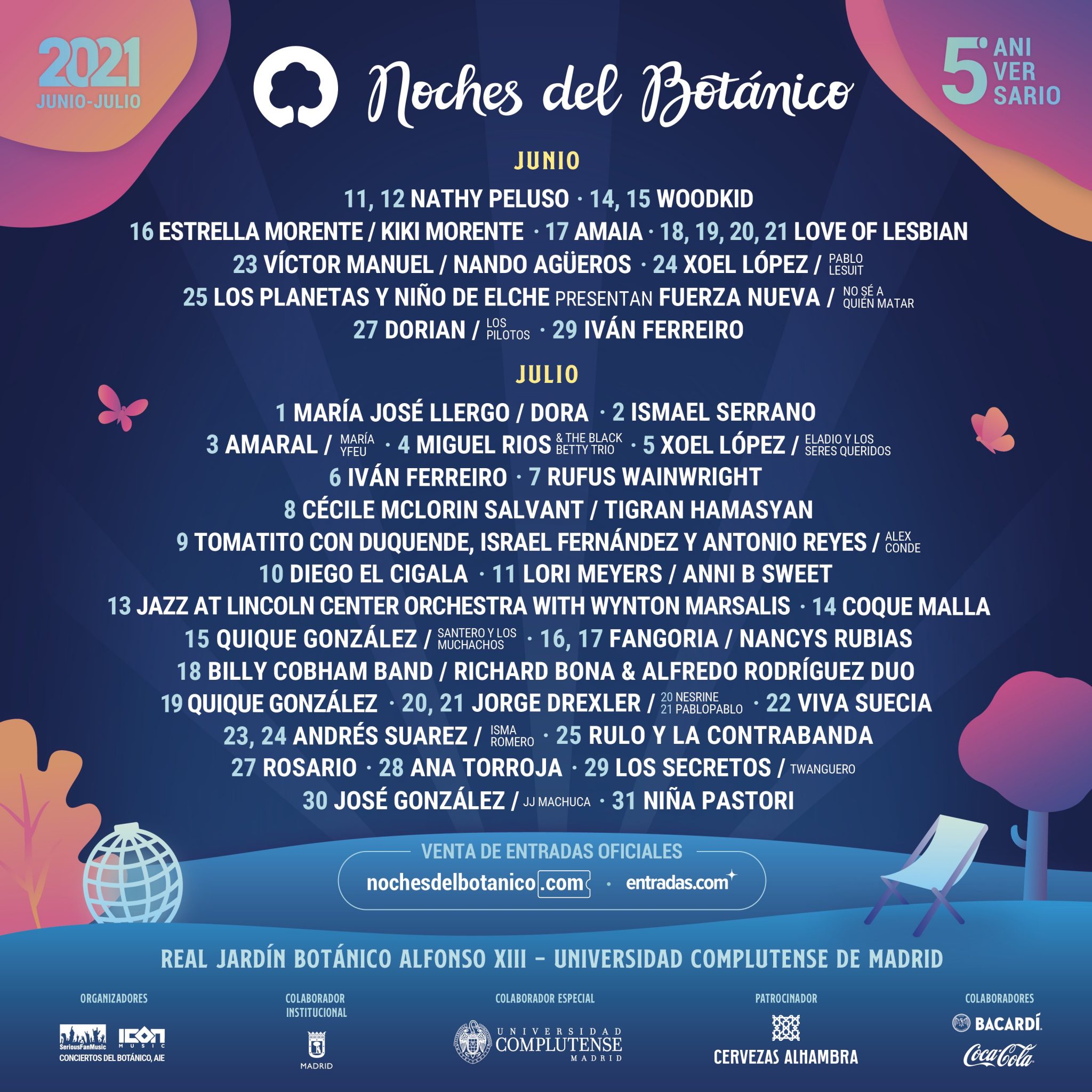 Festivales en Madrid para el verano de 2021 MERCADEO POP