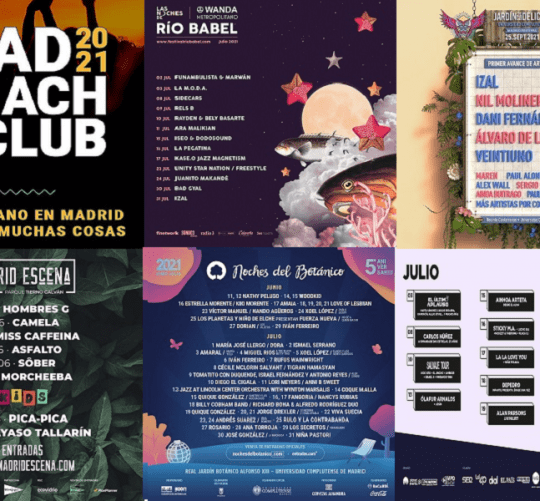 festivales madrid 2021