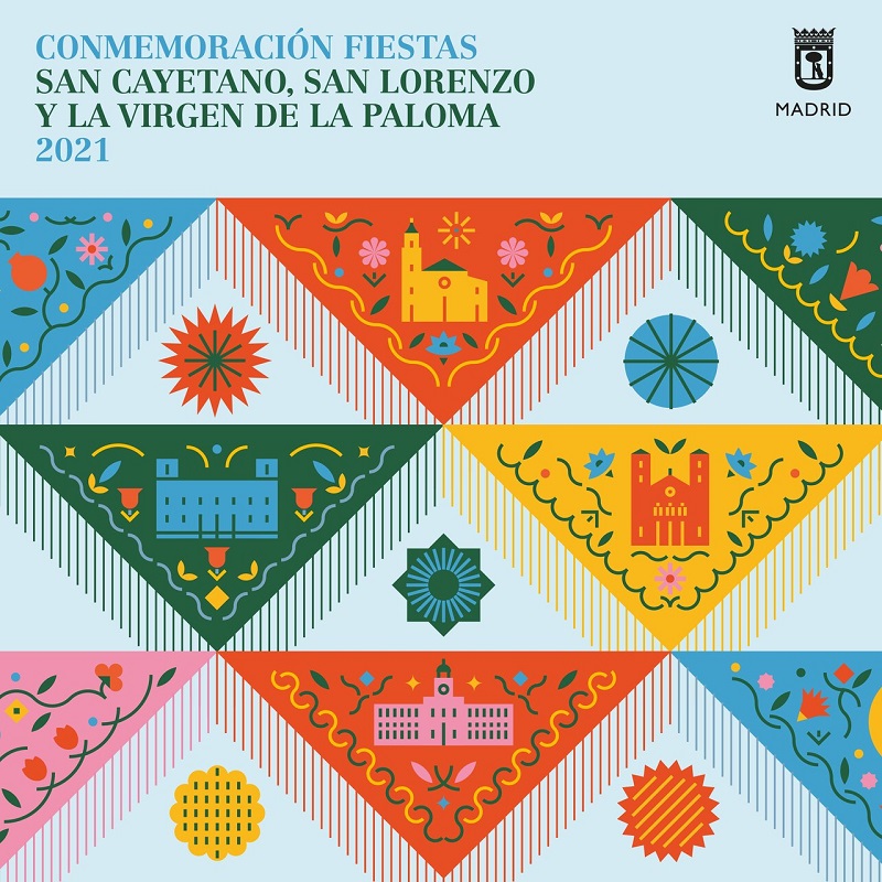 fiestas de san cayetano, san lorenzo y la paloma en 2021 en Madrid