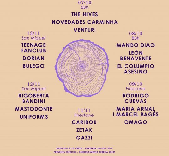 Bilbao BBK Live Udazkena