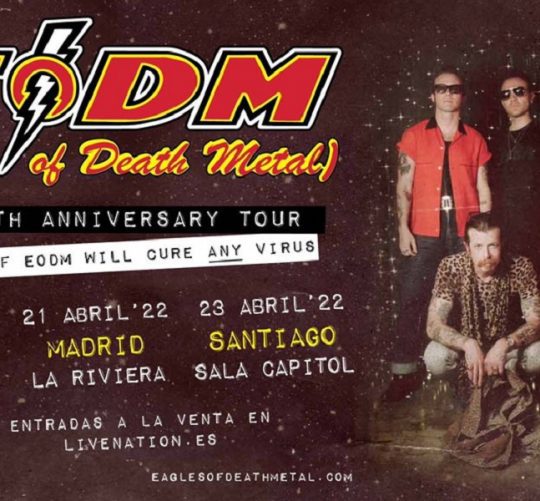 eagles of death metal conciertos 2022