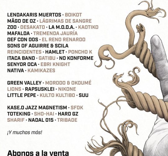 viña rock 2022 cartel