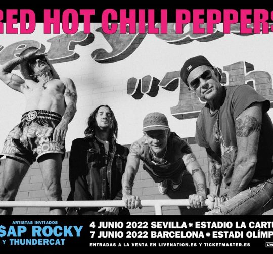 red hot chili peppers entradas