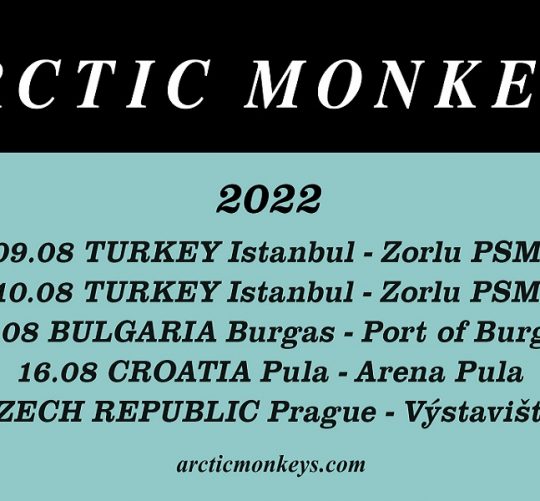 arctic monkeys conciertos 2022