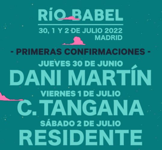 dani martín río babel