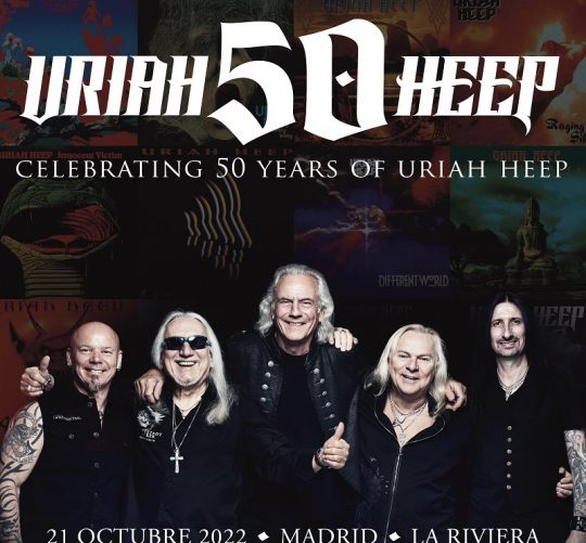 uriah heep españa 2022