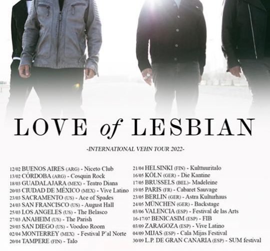 conciertos love of lesbian