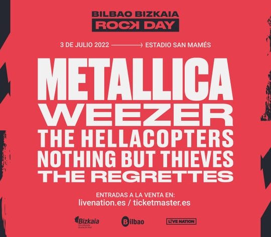 metallica bilbao entradas