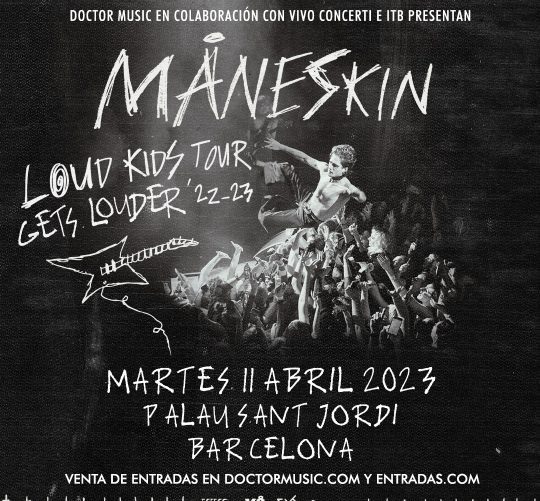 maneskin barcelona