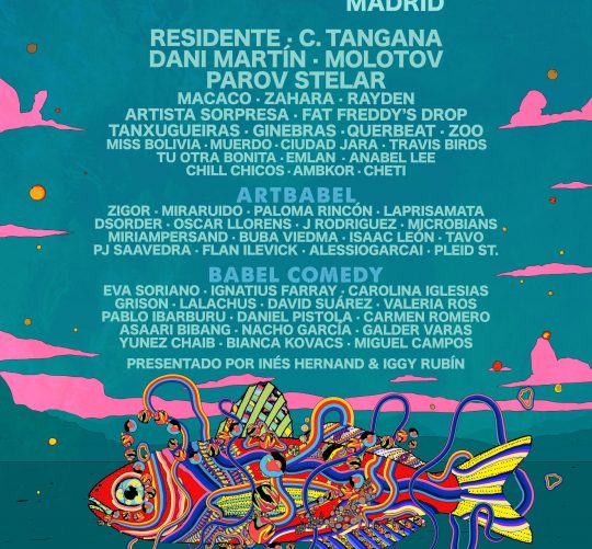 río babel 2022 cartel
