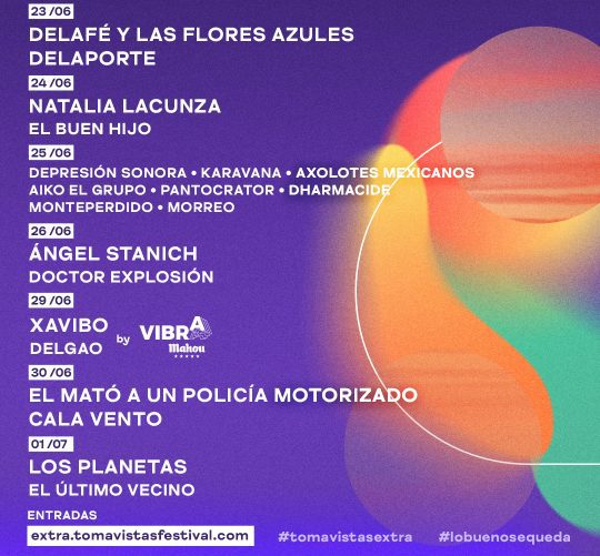 tomavistas extra 2022 cartel