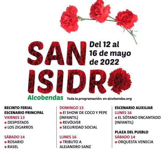 fiestas alcobendas 2022 conciertos