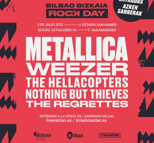 bilbao bizkaia rock day horarios