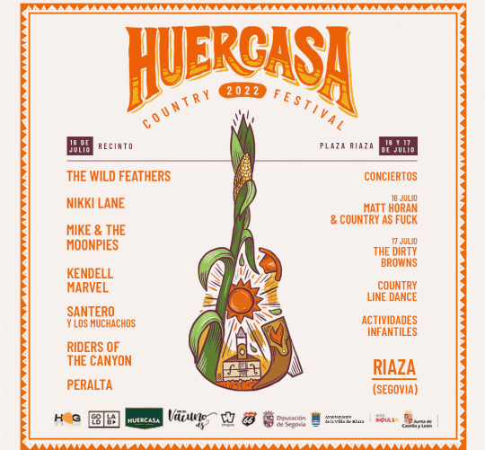 huercasa country festival 2022 horarios