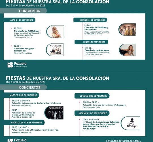 fiestas pozuelo septiembre