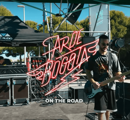 arde bogotá on the road