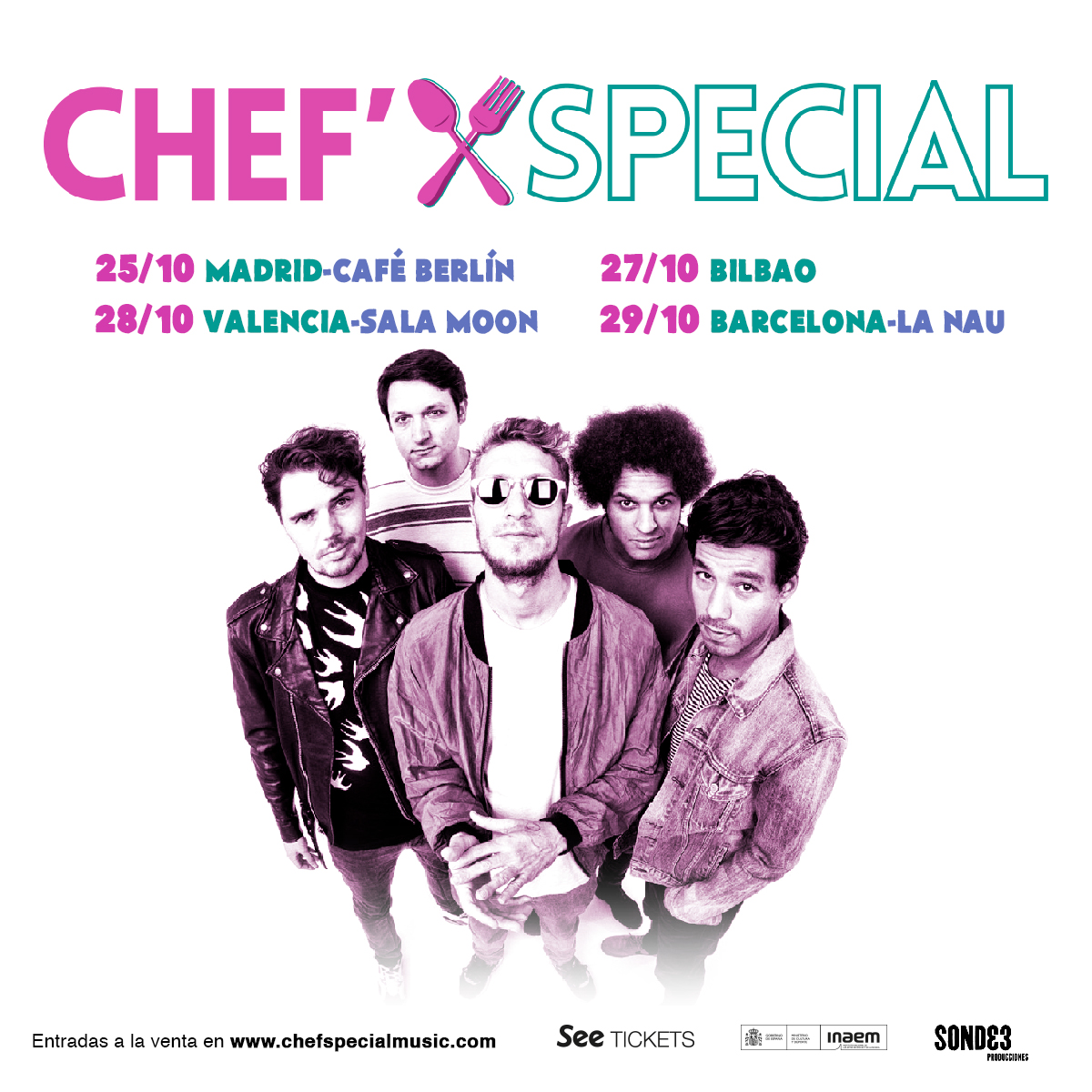 chef special conciertos