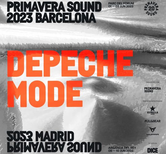 Depeche Mode, primer cabeza de cartel de Primavera Sound Barcelona y Madrid 2023