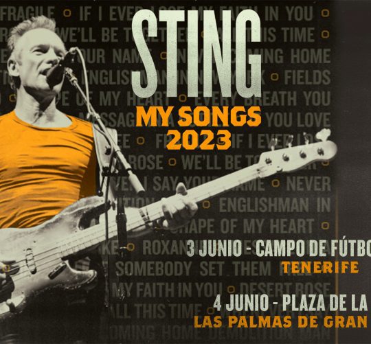 sting conciertos canarias 2023