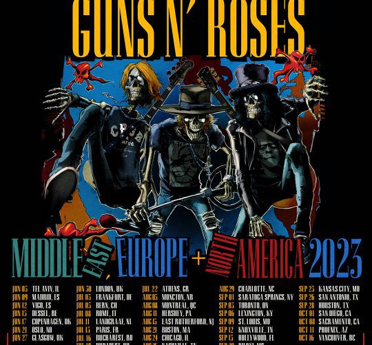 guns roses conciertos 2023