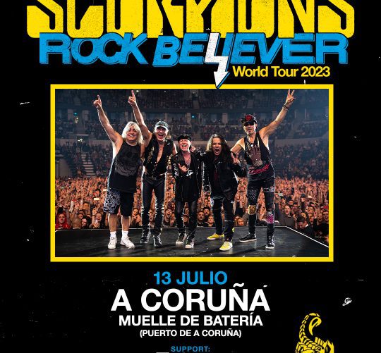 scorpions coruña entradas