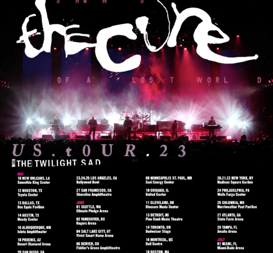 the cure conciertos 2023