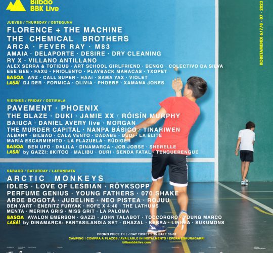 bilbao bbk live cartel