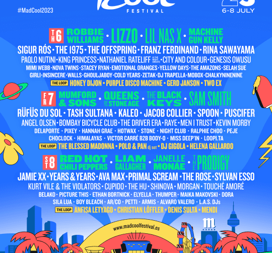 mad cool 2023 cartel completo