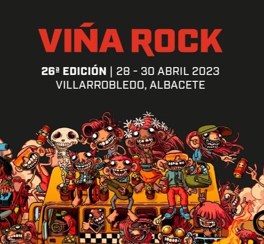 viña rock 2023 horarios