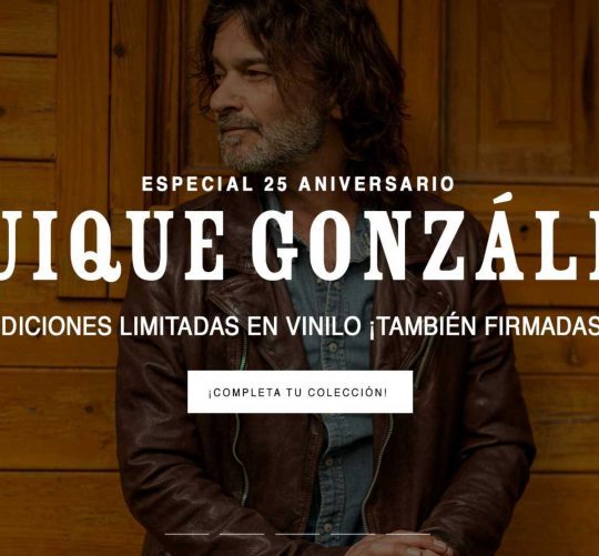 quique gonzález vinilo