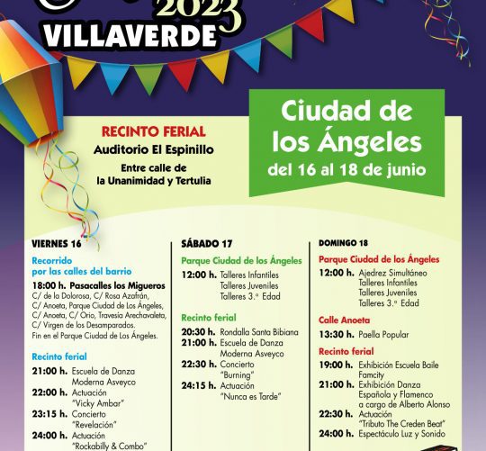 ciudad ángeles fiestas 2023