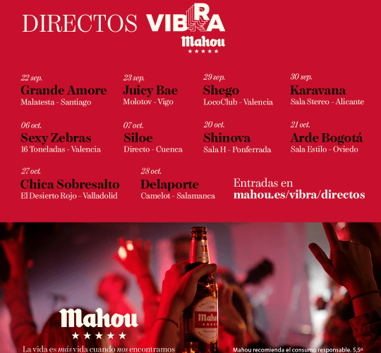 Directos Vibra Mahou 2023
