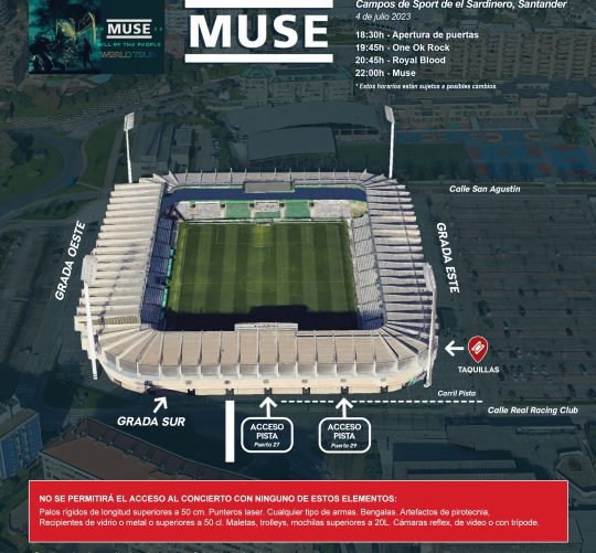 muse santander horarios