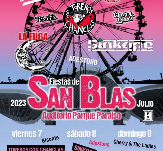 san blas fiestas 2023 conciertos