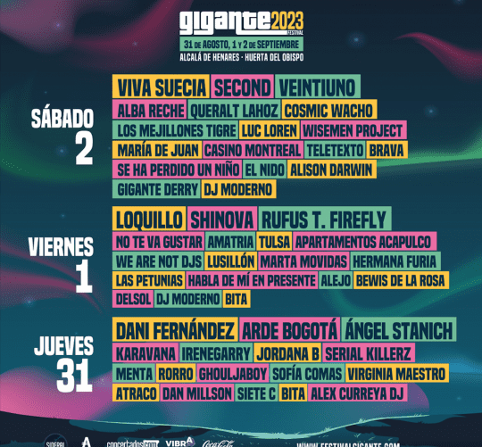 festival gigante 2023 días