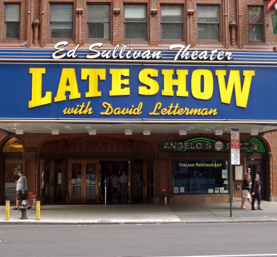 david letterman actuaciones