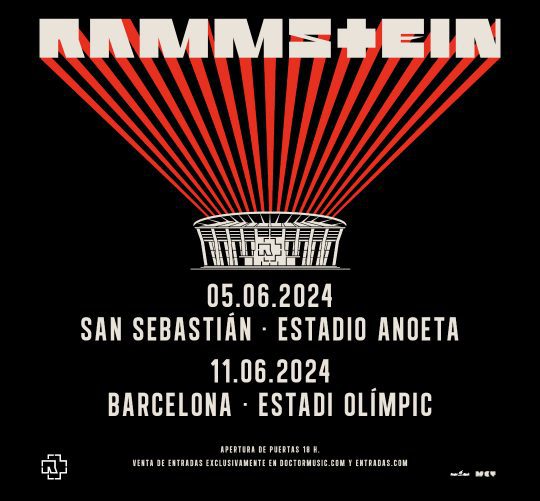 rammstein conciertos 2024