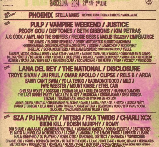 primavera sound barcelona 2024