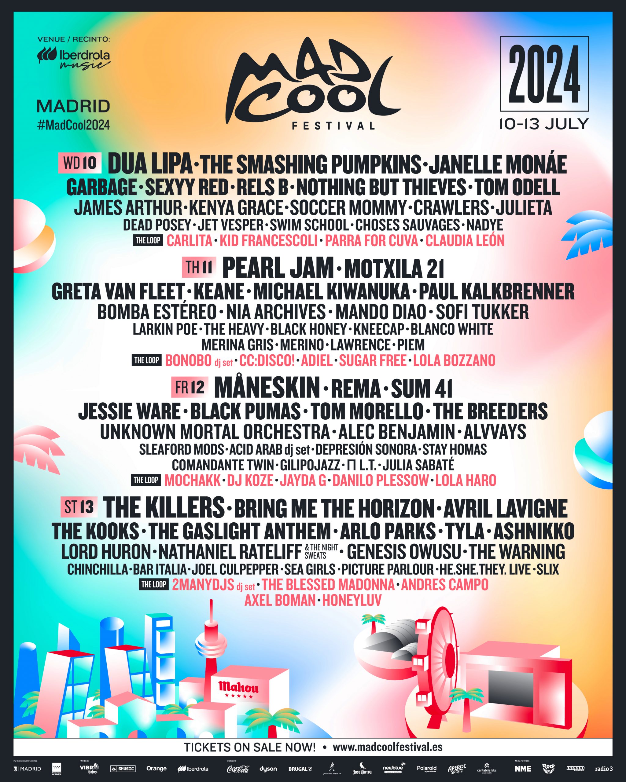 mad cool festival 2024
